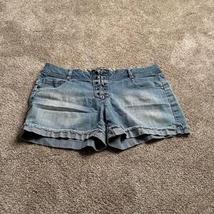 BOOM BOOM JEANS "EYELET" SHORTS